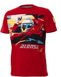 T-Shirt FERRARI Pilote ALONSO