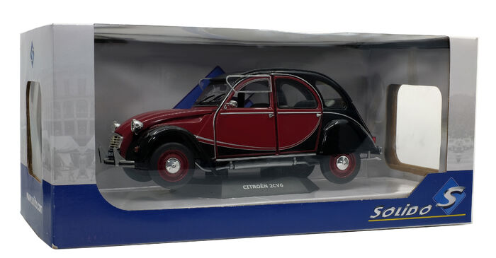 Vente Miniature Citroën 2CV Charleston - bordeaux - MEHARI CLUB CASSIS