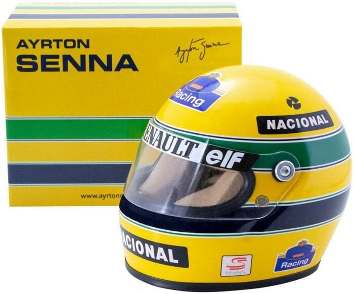 photo n°1 : Mini Casque Ayrton SENNA 1994