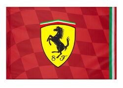 Drapeau FERRARI Damier