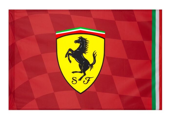 Drapeau FERRARI Damier