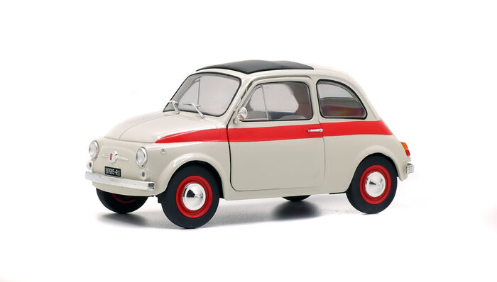 Miniature FIAT 500 Nuovo 500 Sport Année 1965 Collection Solido