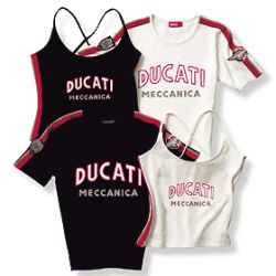 T-Shirt Lady Ducati Old Style