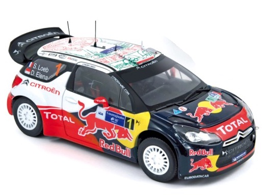 photo n°2 : Miniature CITROEN DS3 WRC 2011