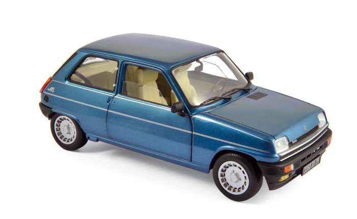 Miniature de la mythique RENAULT 5 Alpine Turbo 1981 Fabricant Norev