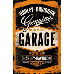 Plaque Métal Garage HARLEY-DAVIDSON