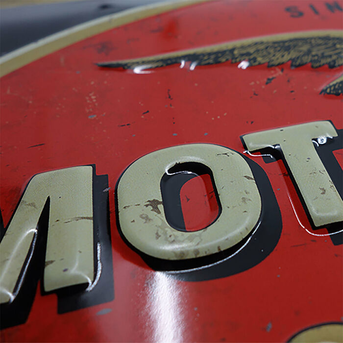 photo n°2 : Plaque Métal MOTO GUZZI