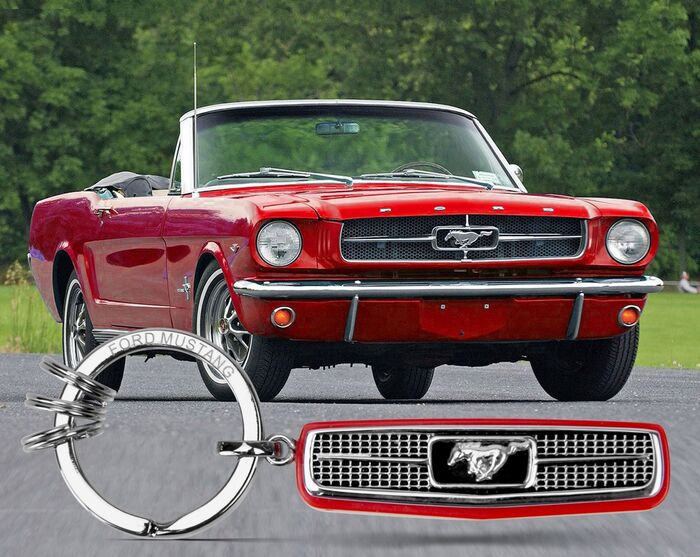 photo n°4 : Porte-Clés FORD Mustang Calandre
