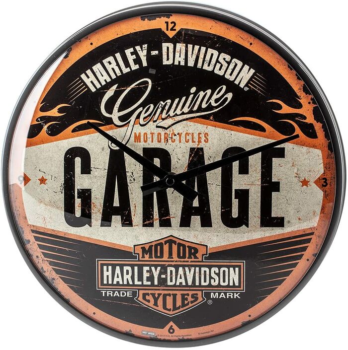 photo n°1 : Horloge Garage HARLEY DAVIDSON