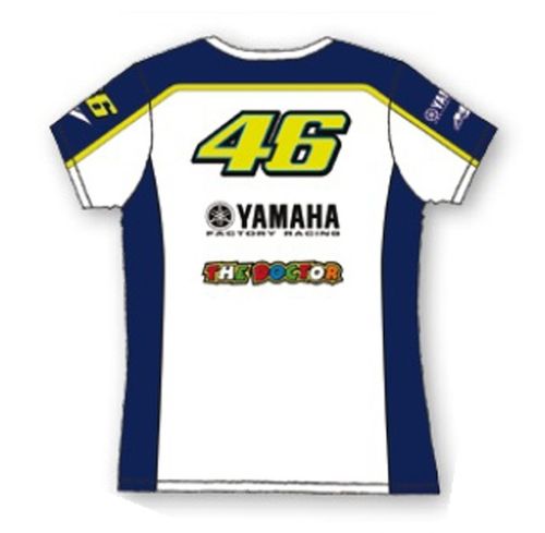 photo n°2 : Tee-Shirt Femme Yamaha Rossi