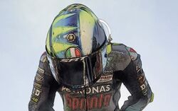 Casque Valentino ROSSI MotoGP Valencia 2021