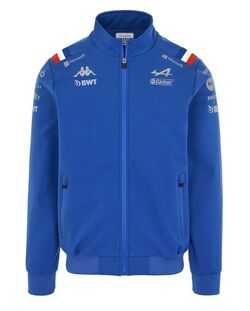 ALPINE F1 Team Softshell Jacket Blue Royal