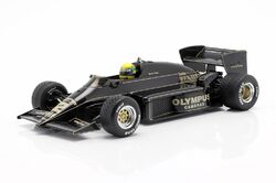 Miniature LOTUS RENAULT 97T Ayrton SENNA