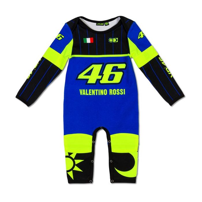 Combinaison Bébé ROSSI de la Collection Officielle Valentino ROSSI