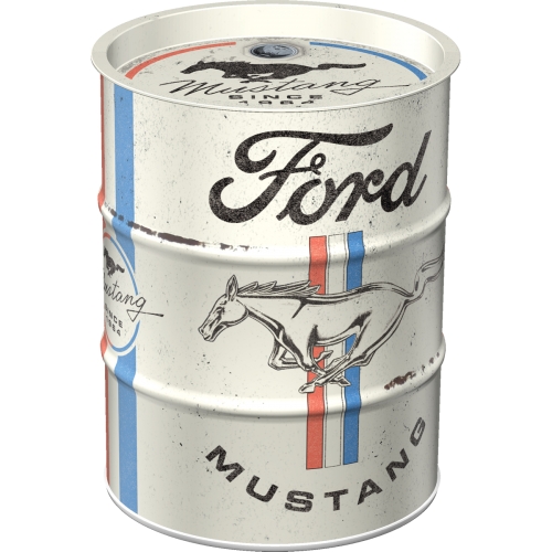 photo n°3 : Tirelire Bidon d'Huile FORD Mustang