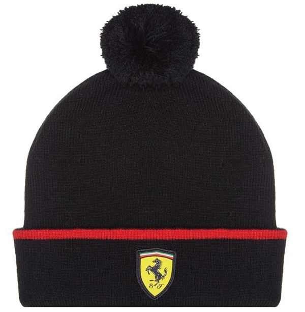 Bonnet Enfant FERRARI Noir