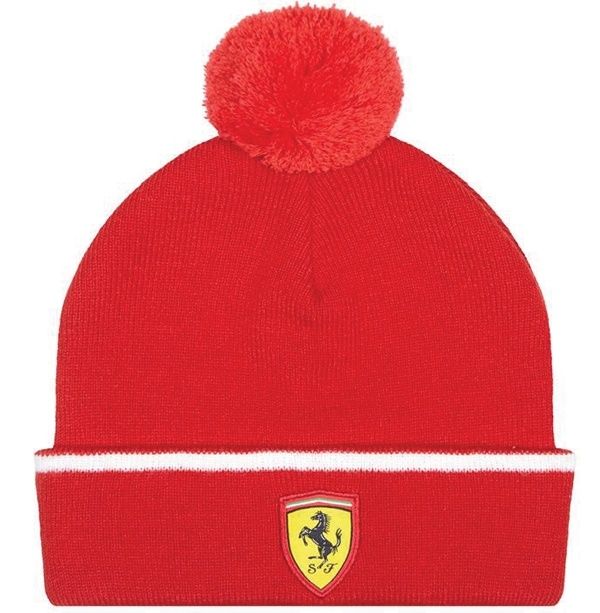 Bonnet Enfant FERRARI Rouge