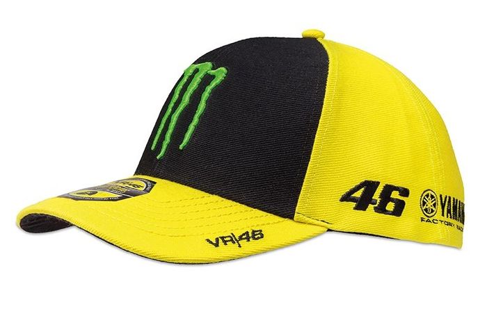 Casquette Officielle Yamaha Valentino Rossi Sponsor pour adulte