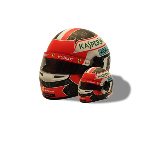 Casque Charles LECLERC Ferrari 2019