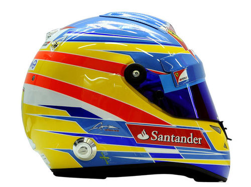 photo n°1 : Casque FERRARI F. ALONSO 2013