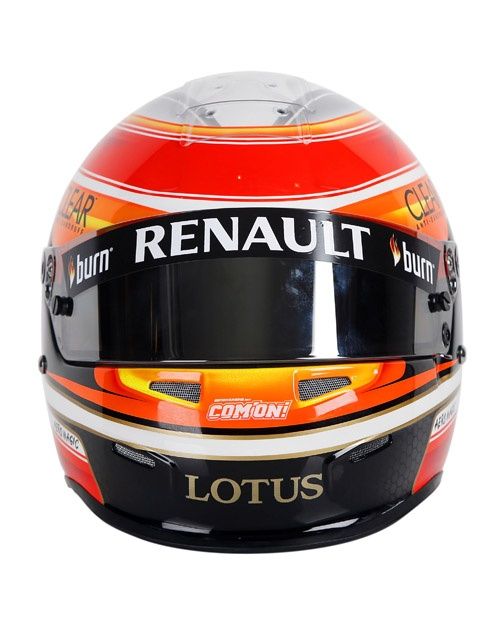 photo n°1 : Casque LOTUS RENAULT Romain GROSJEAN