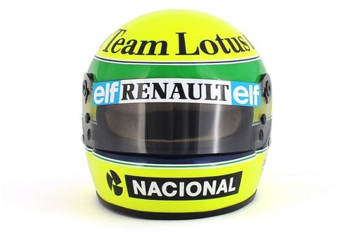 photo n°1 : Mini Casque Ayrton SENNA Lotus 1985