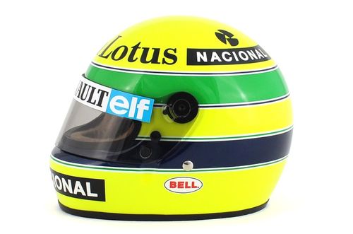 photo n°3 : Mini Casque Ayrton SENNA Lotus 1985