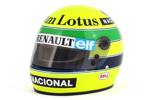 photo n°2 : Mini Casque Ayrton SENNA Lotus 1985