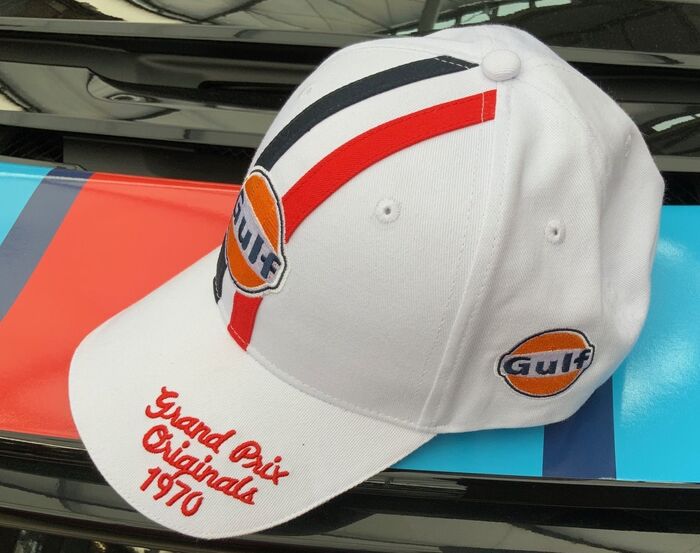 photo n°2 : Casquette GULF GPO 1970 Blanche