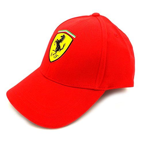 Casquette Officielle FERRARI Rouge de la Collection Officielle Ferrari