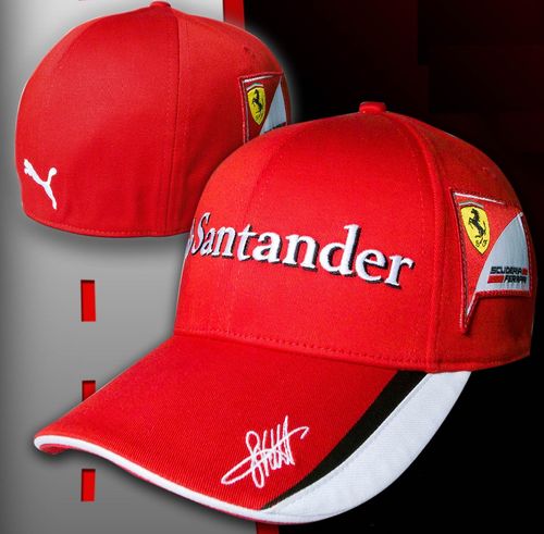 Casquette FERRARI Sébastien VETTEL Collection Officielle F1