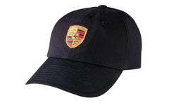 Casquette PORSCHE Noire Ecusson