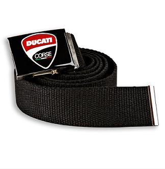 DUCATI Ceinture textile Ceinture Ceinture BELT Ducati Corse Noir 