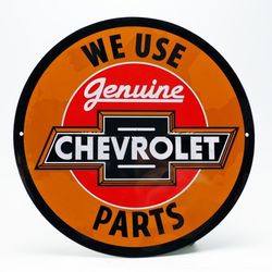 Plaque Publicitaire CHEVROLET