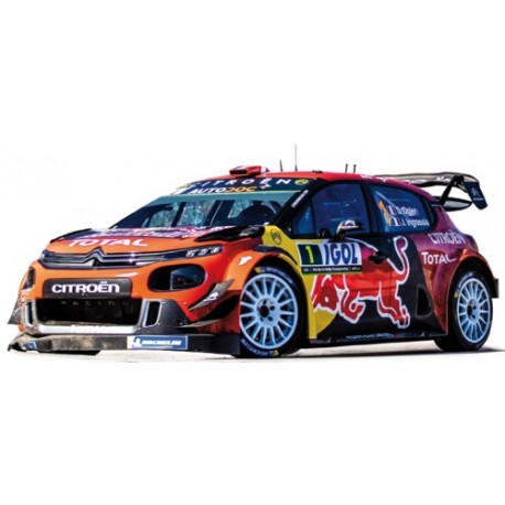 CITROEN C3 WRC N°1 Rallye Tour de Corse 2019 S. Ogier