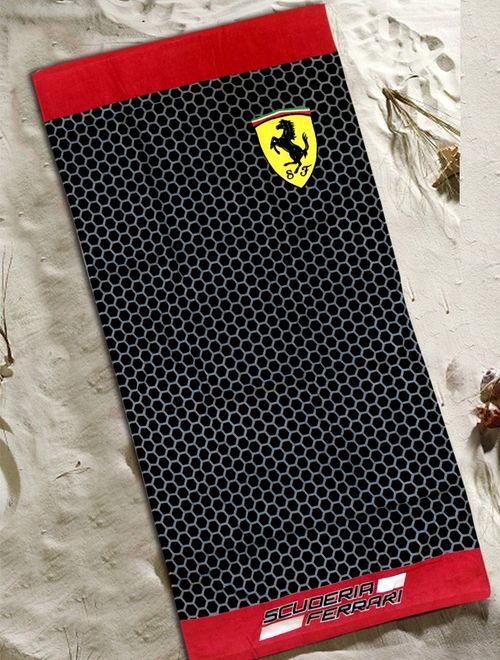 Drap de Bain Scuderia FERRARI produit licence officielle FERRARI Drap de Bain Scuderia FERRARI produit licence officielle FERRARI