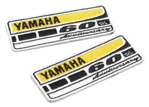 Lot de 2 écussons YAMAHA