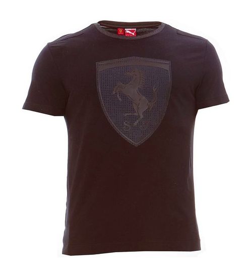 T-Shirt FERRARI Shield Noir