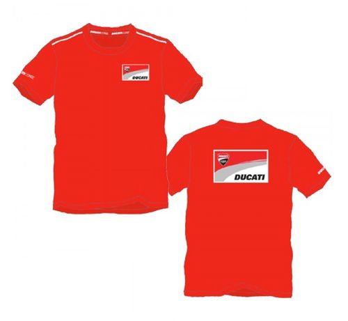 T-Shirt Ducati Racing Rouge
