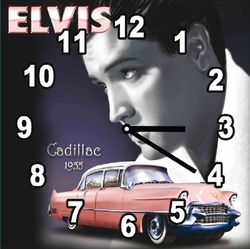 Horloge Métal CADILLAC Elvis