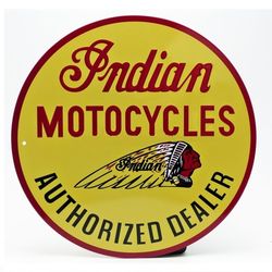 Plaque Métal INDIAN Motorcycles