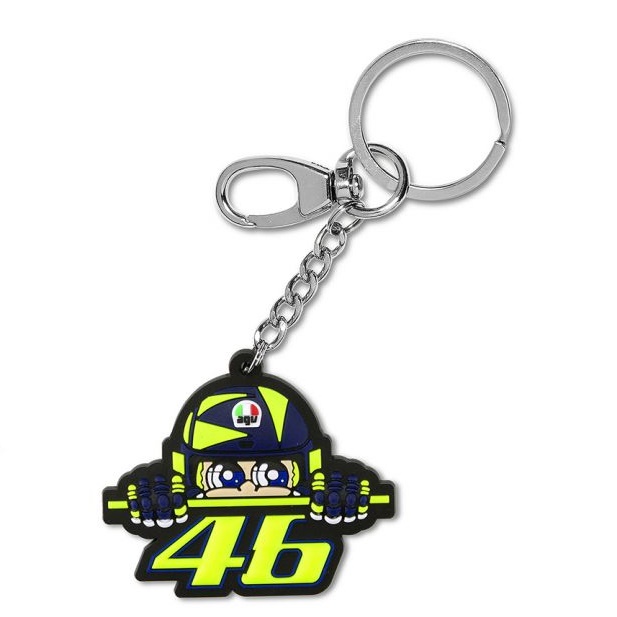 Porte-clés casque de course VR46