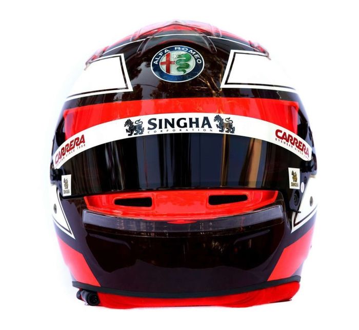 photo n°1 : Casque Kimi RAIKKONEN F1 2019