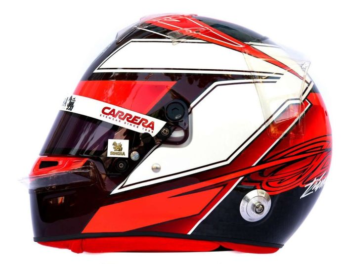 photo n°3 : Casque Kimi RAIKKONEN F1 2019