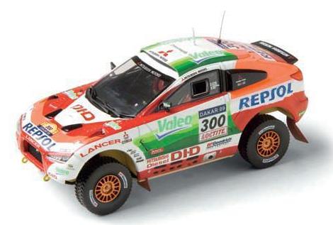 Mitsubishi Racing Lancer Repsol #300 - Rallye Dakar 2009 - Échelle 1/43 - Vitesse