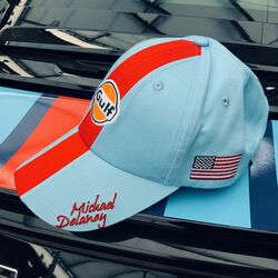 Casquette GULF M. Delaney Blue