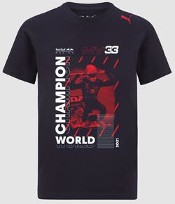 T-shirt Max VERSTAPPEN Champion du Monde 2021