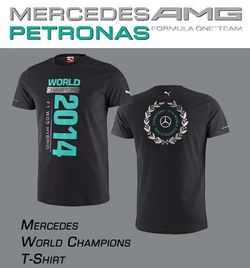 T-Shirt MERCEDES World Champions 2014