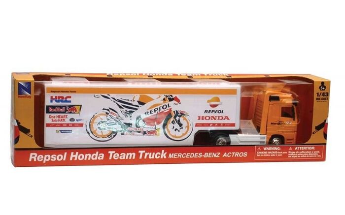 photo n°3 : Camion Respsol HONDA Racing Team