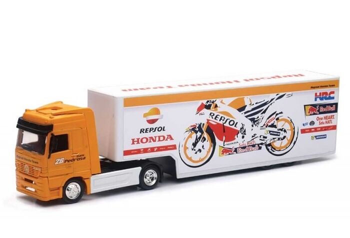 photo n°1 : Camion Respsol HONDA Racing Team